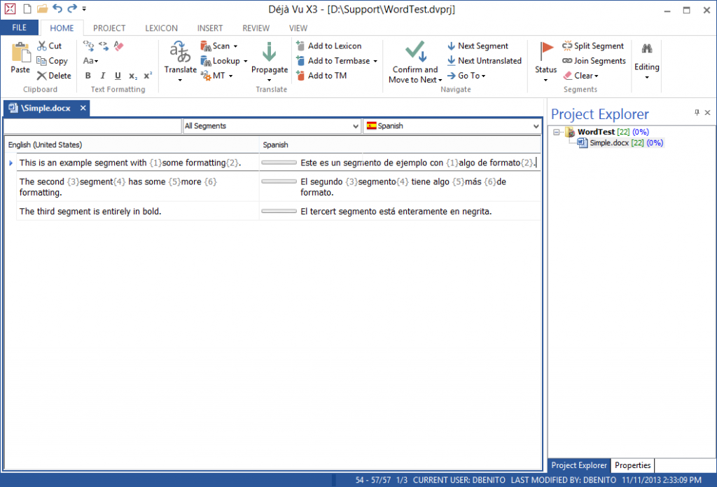 Deja Vu application preview