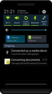 view rtf document in android