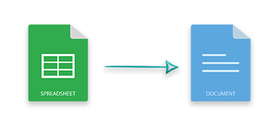 XLSX to DOCX C#