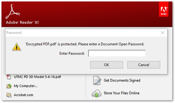 encrypted pdf 