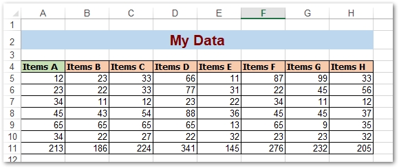 Excel to Image Java