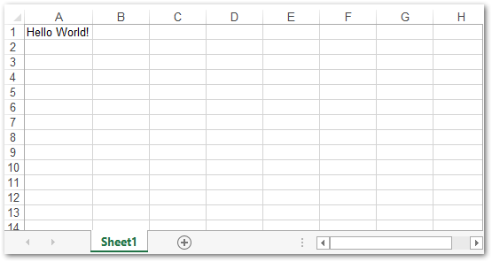 Create Excel Files on Linux