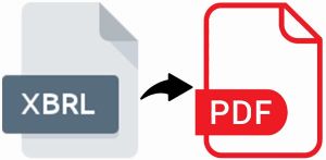 Convert XBRL to PDF using C#