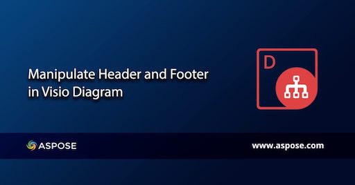 Header Footer Visio csharp