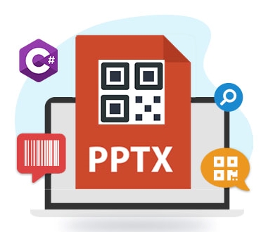 Add QR Code to PowerPoint Presentation using C#