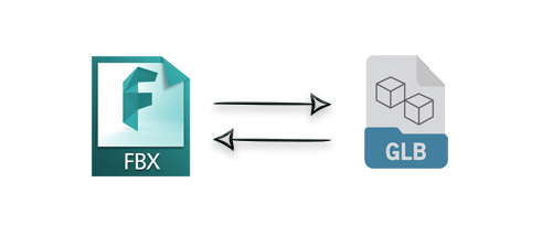 Convert FBX glTF GLB C#