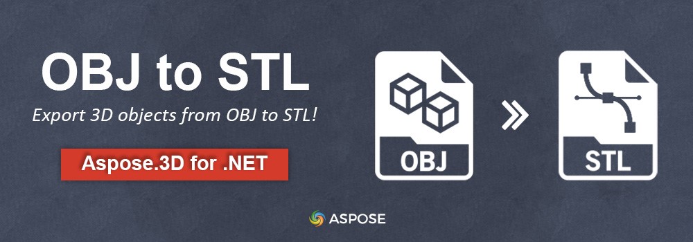 Convert OBJ to STL C#