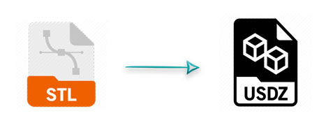 STL إلى USDZ csharp