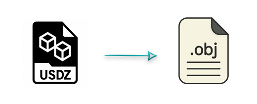 USDZ إلى OBJ csharp