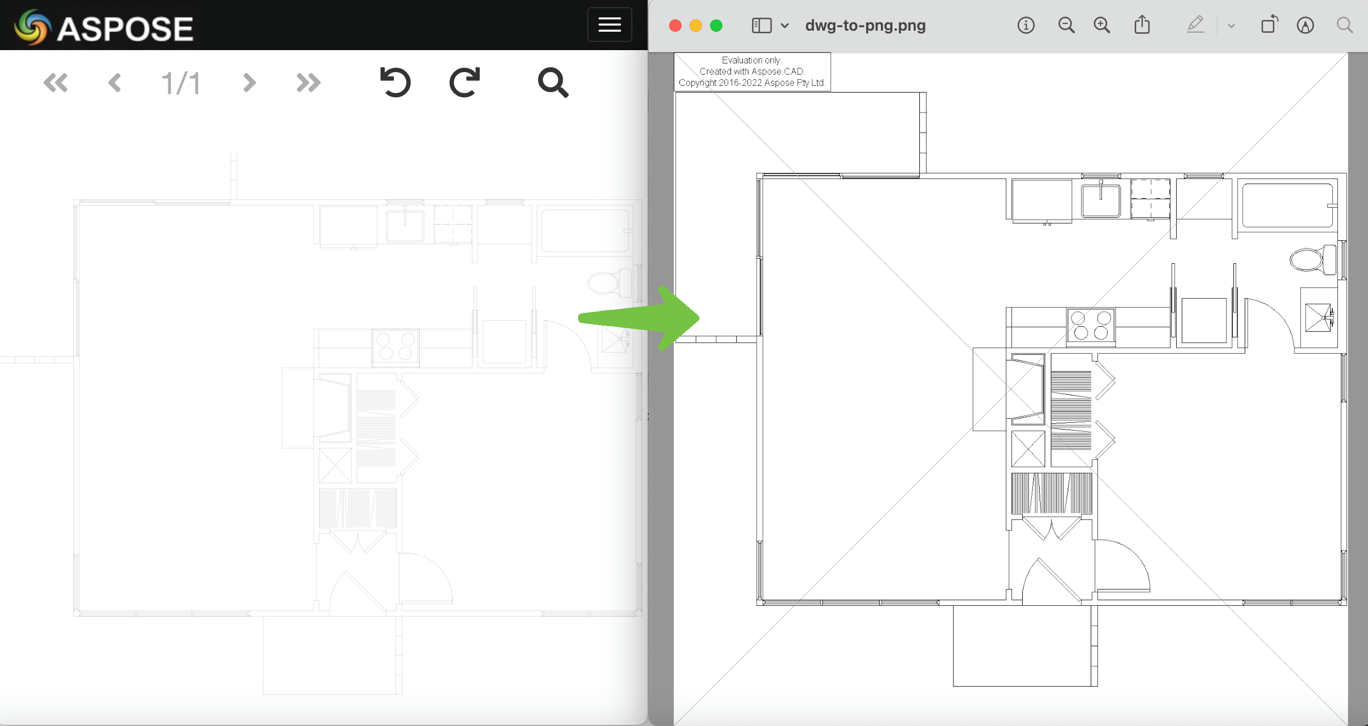 convert dwg to png
