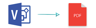 VSDM إلى PDF