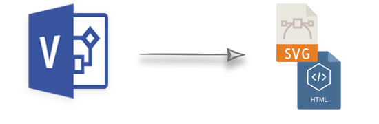 من VSDX إلى SVG HTML Java