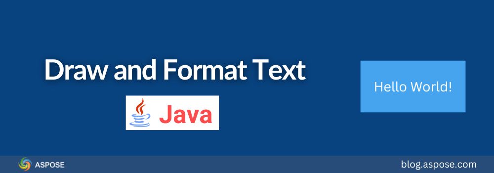 كيفية رسم النص في Java | تنسيق النص في جافا