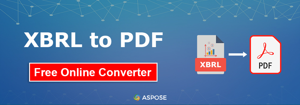 تحويل XBRL إلى PDF عبر الإنترنت