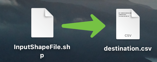 shp-to-csv