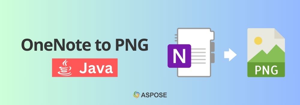 تحويل OneNote إلى PNG في Java