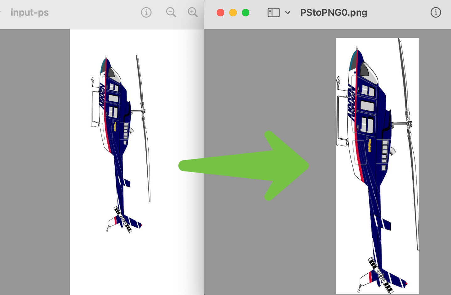 Convert PostScript to PNG in Java