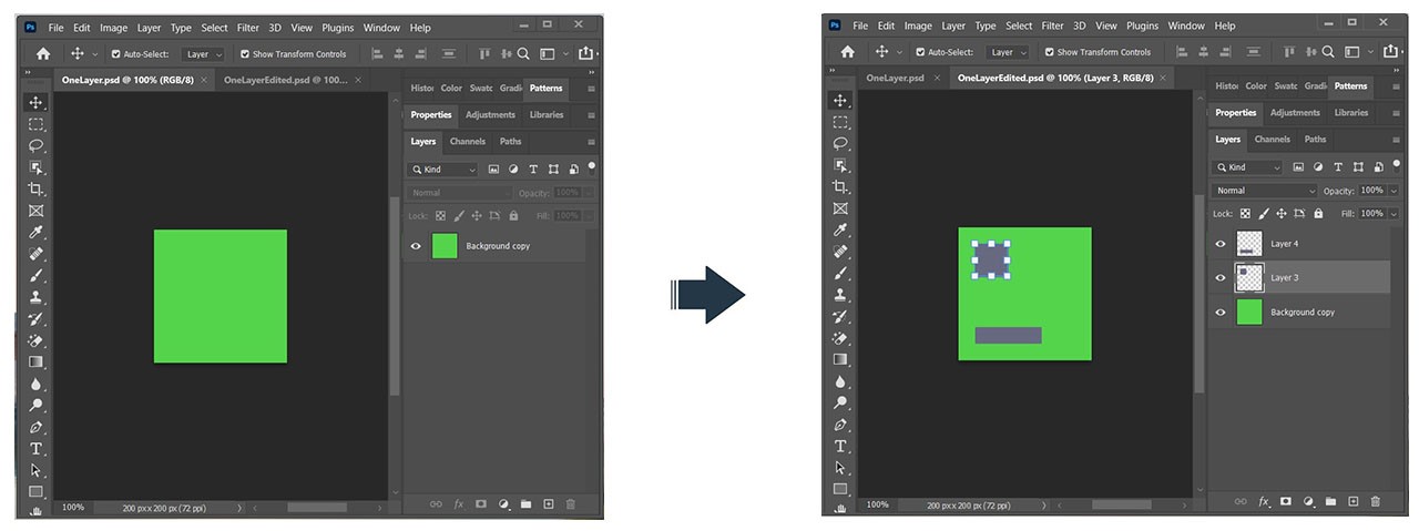 إضافة طبقة جديدة إلى PSD برمجيًا باستخدام CSharp