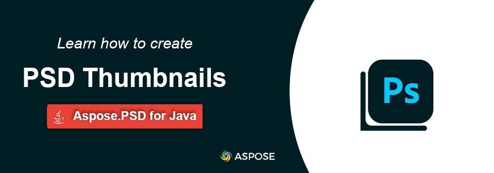 إنشاء صورة مصغرة PSD في Java