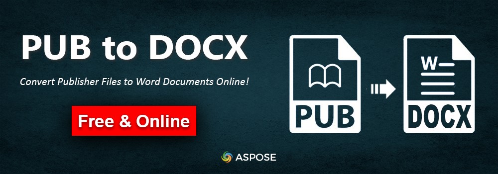 حانة إلى كلمة | تحويل ملفات الناشر إلى Word | PUB إلى DOCX