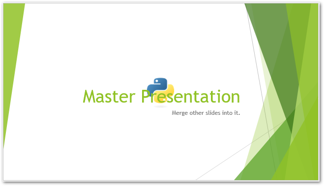 أضف صورة مائية إلى شرائح PowerPoint في بايثون