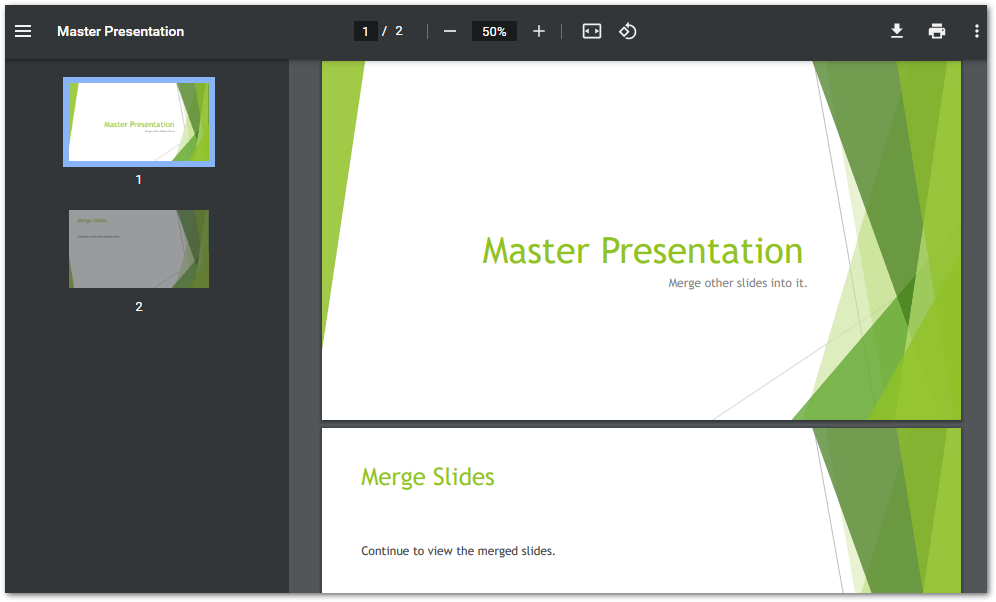PPTX لتحويل PDF