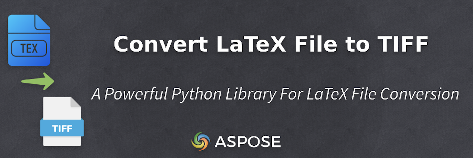تحويل LaTeX إلى TIFF في بايثون