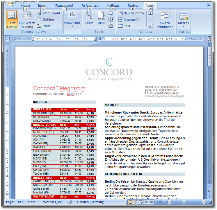 C# تحويل Word إلى PDF