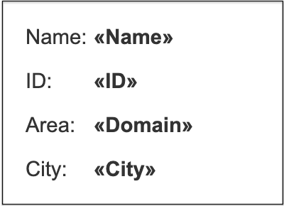 دمج المراسلات مع XML