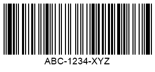 Code 93 Barcode