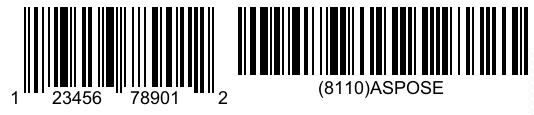 Generate UPC-A GS1 128 Coupon in Java