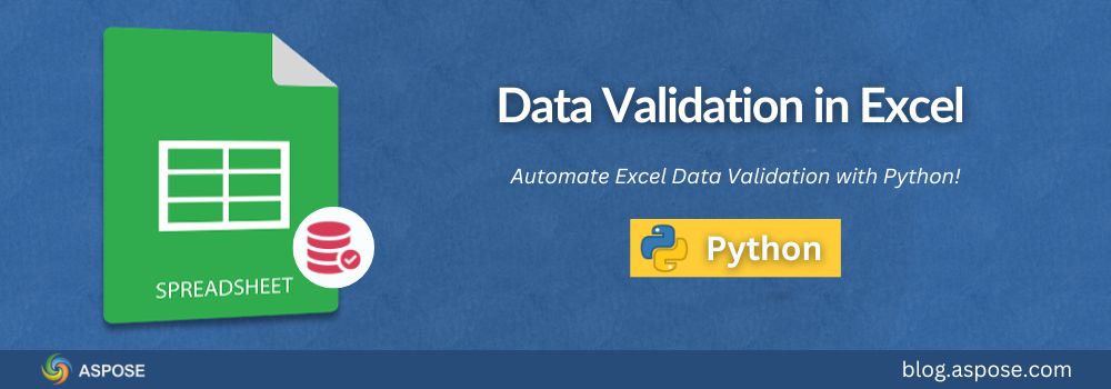 Data Validation in Excel Using Python
