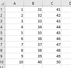 Output generated by the sample code