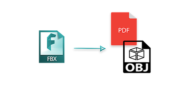 Převést FBX na OBJ PDF