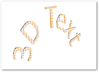 Vytvořte 3D text v PowerPointu v Javě