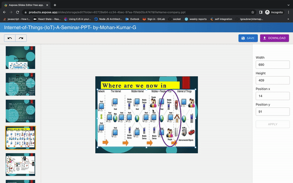 vytvořit prezentaci online