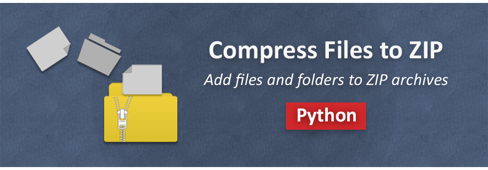 Vytvořte ZIP v Python