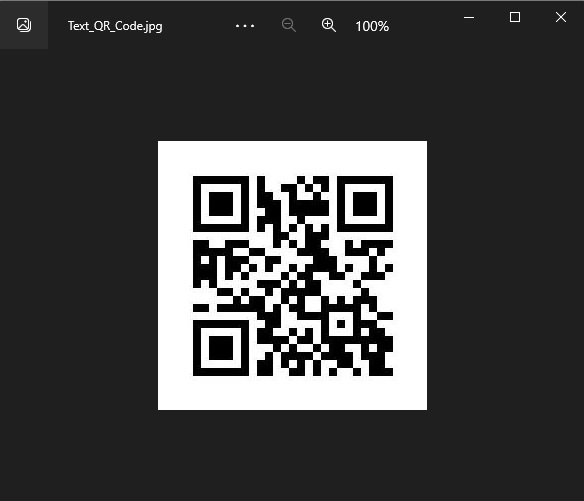 Text zum QR-Code in Python