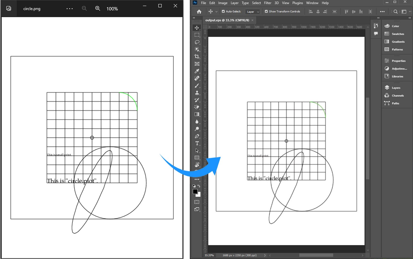 Konvertieren Sie PNG in EPS in Java