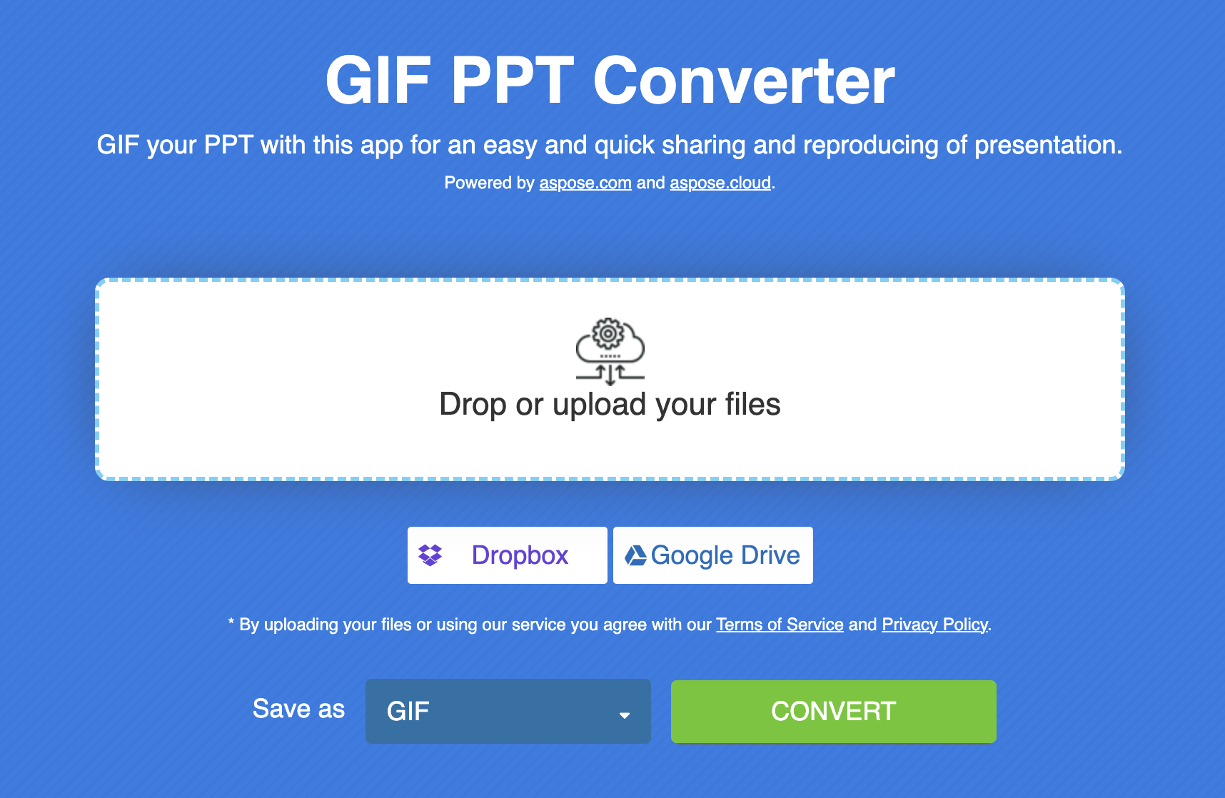 PPT in animiertes GIF online kostenlos konvertieren