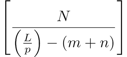 Rendern von Klammern und Klammern mit Java.