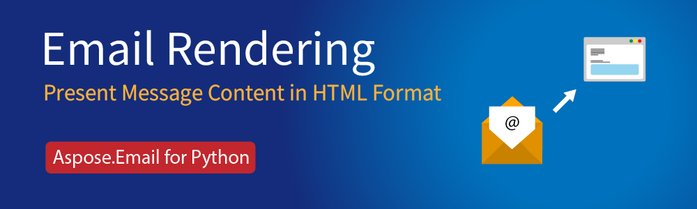 Render Emails to HTML in Python