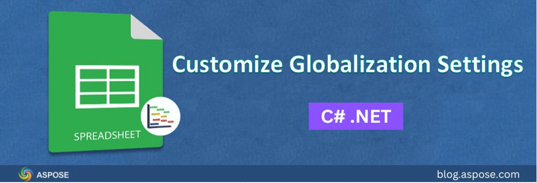 Personalizar la configuración de globalización en Excel usando C#