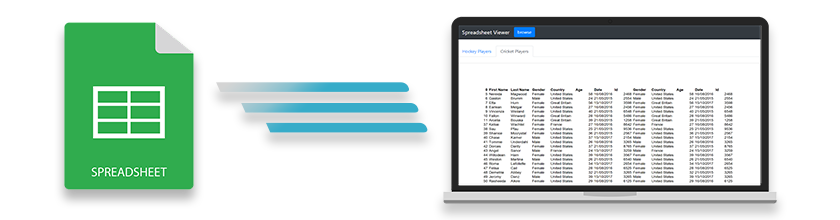 Visor de C# ASP.NET Excel