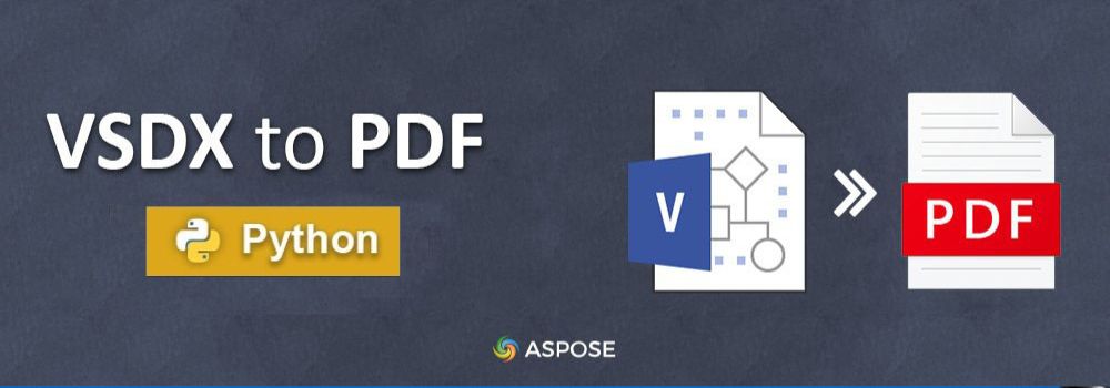 Convertir VSDX a PDF en Python