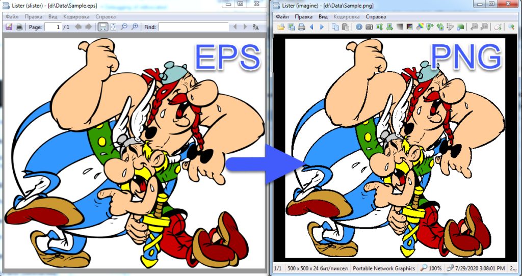 EPS a PNG