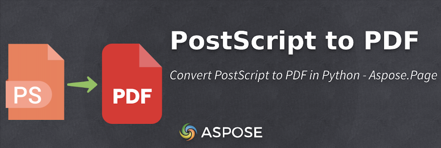 Convertir PostScript a PDF en Python