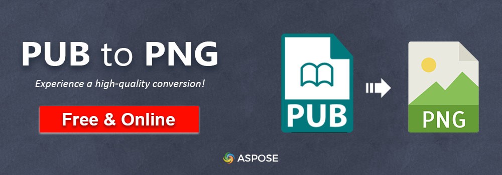 Convertir PUB a PNG en línea | Convertidor de Publisher a PNG Gratis