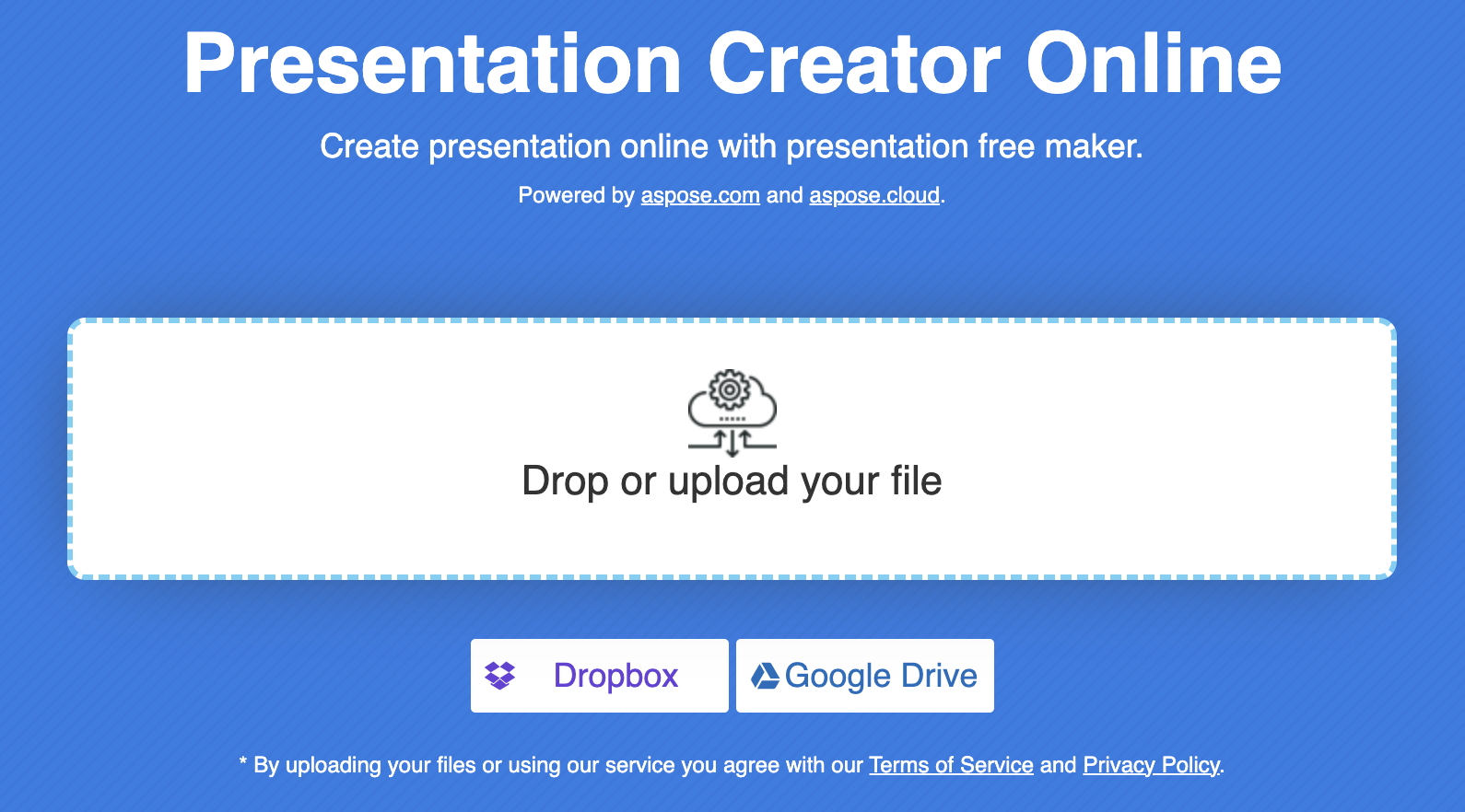 creador de presentaciones gratuito