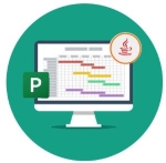 Lea el diagrama de Gantt del proyecto usando Java